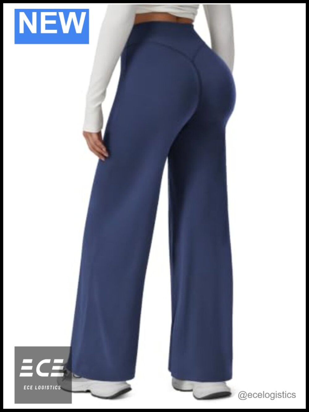 Straight Leg High Waisted Wide Leg Yoga Pants Buttery Soft Tummy Control Gym